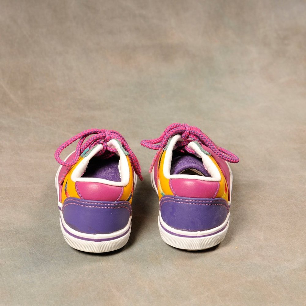 Stride Rite, Color Blocked, Leather Sneaker, Size 6M - Picture 5 of 9